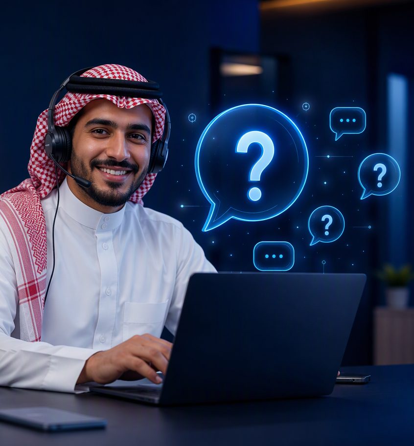 مختص دعم من فريق المسار الأول جاهز للإجابة عن الأسئلة